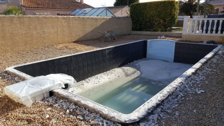 Rénovation D'une Piscine Desjoyaux De 8X4 Mètres ... avec Avis Piscine Desjoyaux