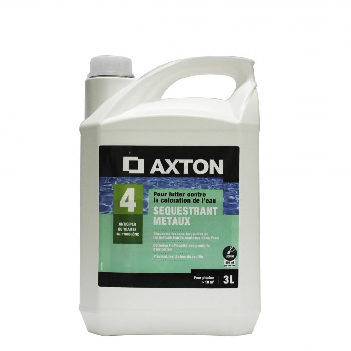 Séquestrant Pour Métaux Piscine Axton, Liquide 3 L dedans Séquestrant Métaux Piscine