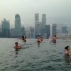 Singapour, Hotel Marina Sand Bay, La Piscine Au 57 Eme Éta ... concernant Piscine Singapour