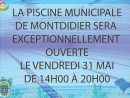 Site Officiel De La Municipalité De Montdidier intérieur Piscine Montdidier