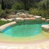Small Beach Entry Pool With Rock Surrounds Is Great For A ... serapportantà Piscine Geomembrane