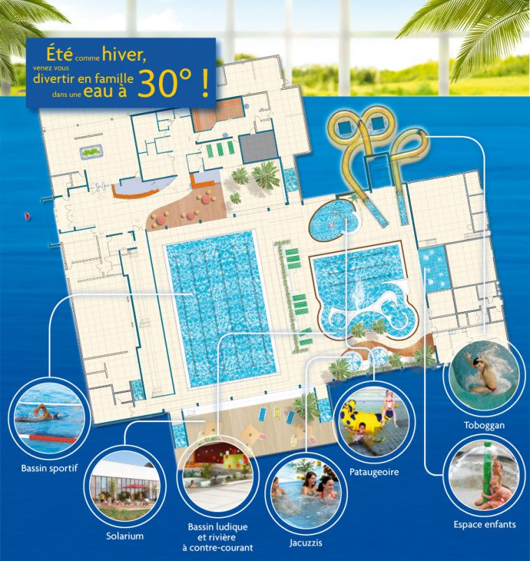 Spadium De Pontivy En Morbihan (56) – Complexe Aquatique ... encequiconcerne Horaire Piscine Pontivy