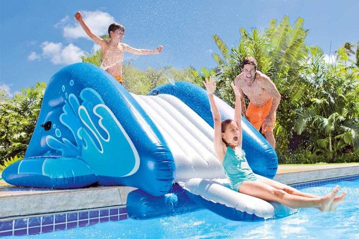 Toboggan Gonflable Pour Piscine Enterrée - Intex à Toboggan Piscine Gonflable Toboggan Gonflable Pour Piscine Enterrée - Intex à Toboggan Piscine Gonflable