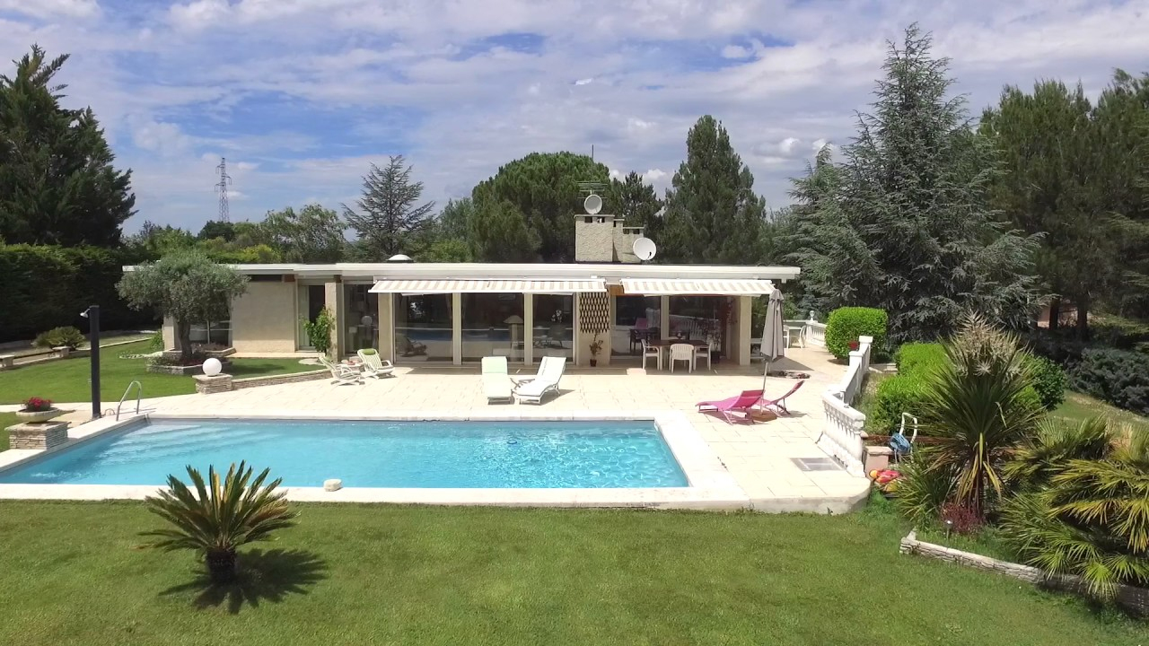 Villa D'architecte Type &quot;californienne&quot; 150M2 Hab/env. Au Puy Sainte  Réparade (13610). 799.000€ Hai concernant Piscine Puy Sainte Reparade