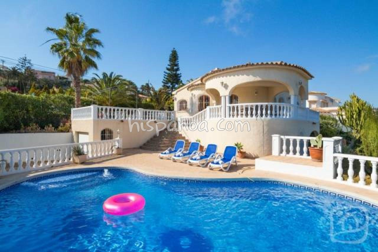 Villa Espagne Location Calpé - Avec Vue Mer Avec Hispanoa tout Location Maison Avec Piscine Privée Espagne