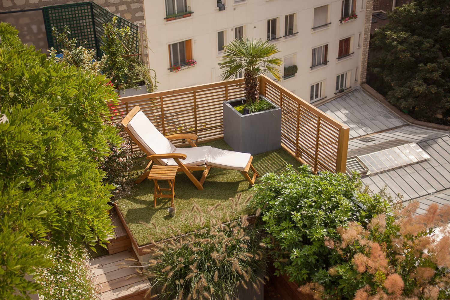 Aménager Une Grande Terrasse : 10 Solutions Possibles ... concernant Amenager Une Grande Terrasse