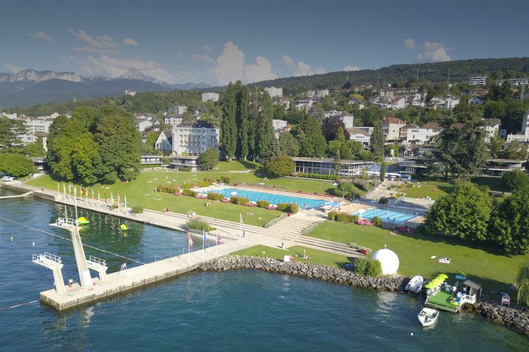 Centre Nautique | Ville D'evian destiné Piscine Evian