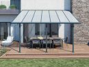 Chalet &amp; Jardin Boutique : Pergola En Aluminium - Palram - 3X4M destiné Toit Terrasse Aluminium