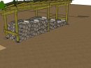Construire Un Abri Pour Le Bois De Chauffage Explications En Images 3D à Abri Pour Bois
