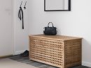 Hol Table De Rangement - Acacia 98X50 Cm intérieur Banc De Jardin Ikea