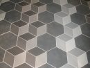 Imitation Carreau Ciment En Relief Effet 3D intérieur Carrelage Sol Hexagonal