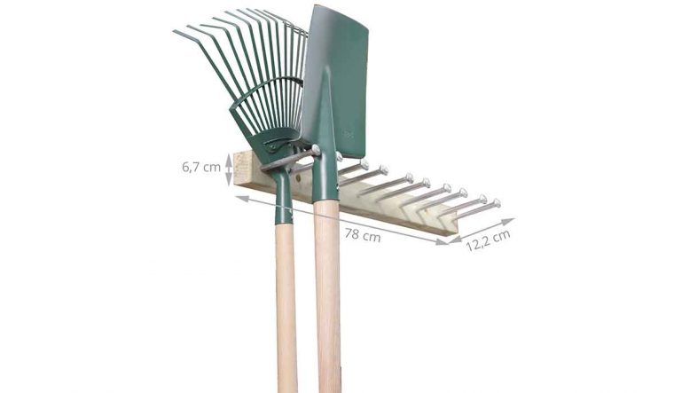 Porte-Outils De Jardin En Pin dedans Range Outils De Jardin