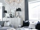 Salon Gris Et Blanc. White And Grey Living Room. Cosy ... encequiconcerne Salon Gris Et Blanc