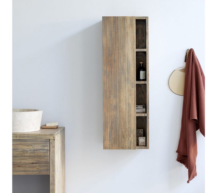 salle de bain meuble noir 35 cm profondeur