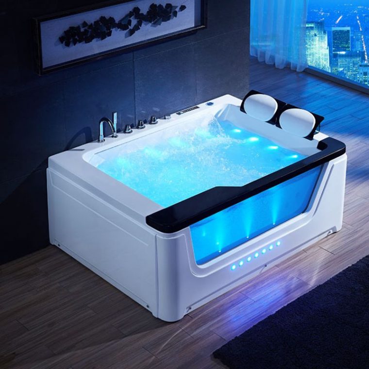 salle de bain jacuzzi moderne