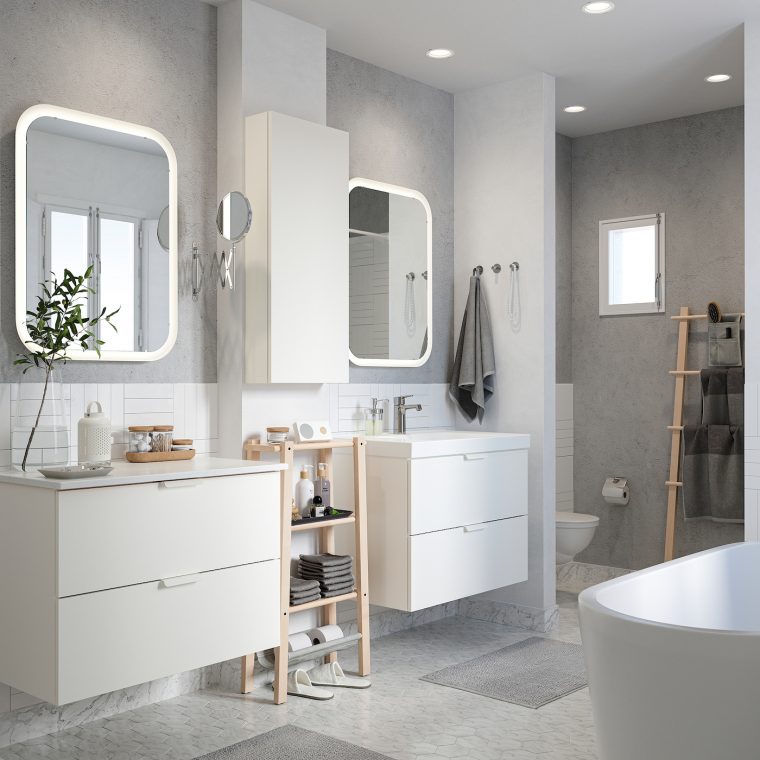 lavabo salle de bain moderne ikea
