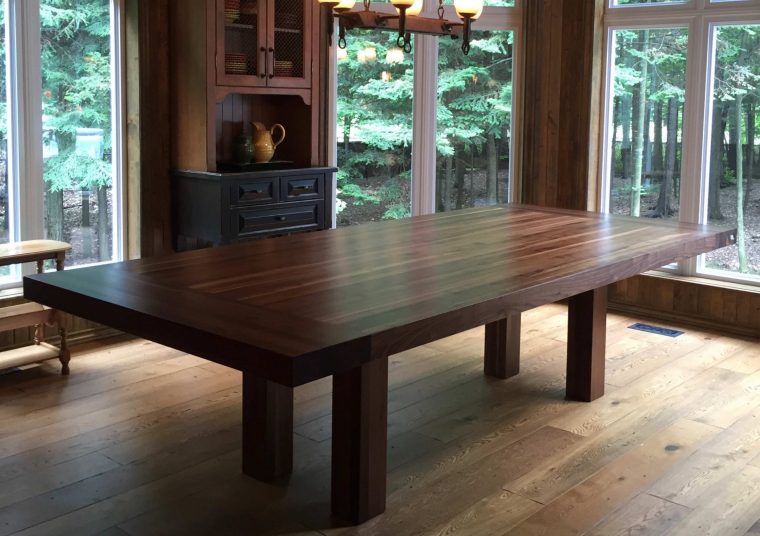 meuble cuisine en bois massif