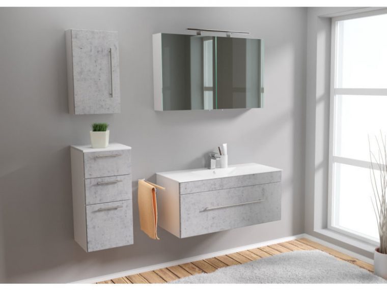 ensemble de meuble de salle de bain santini 100