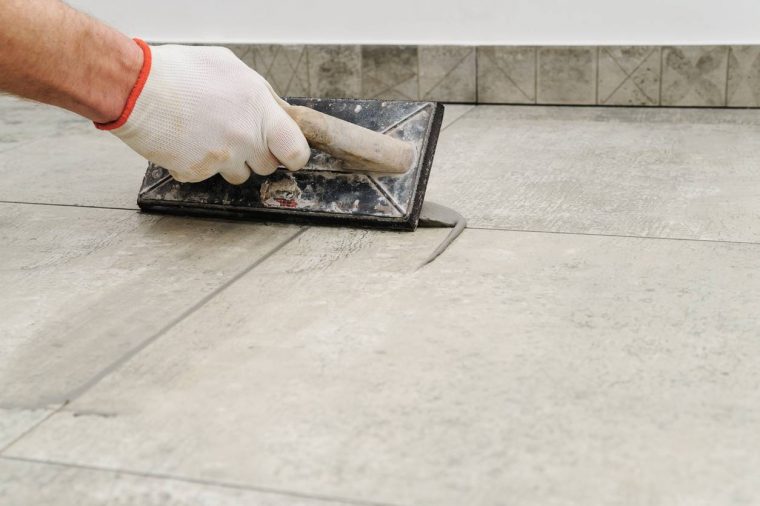 carrelage salle de bain pendant travaux