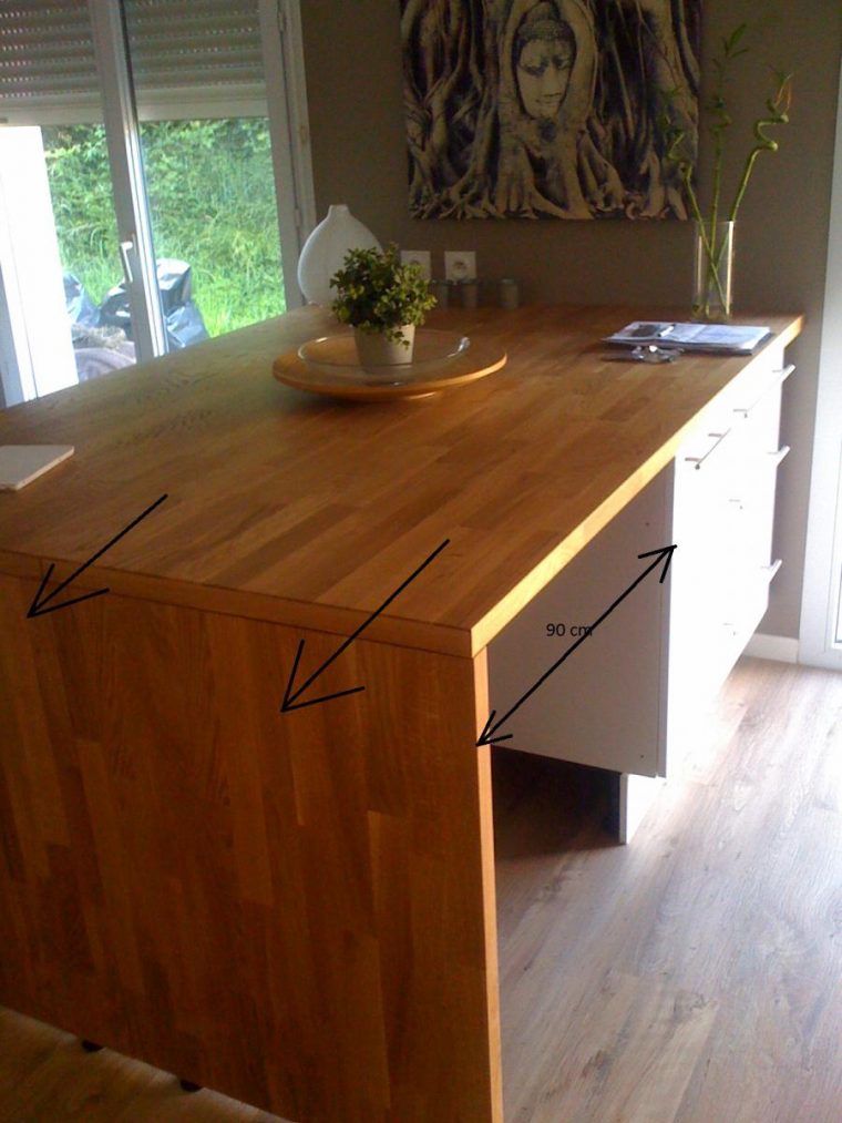 meuble cuisine 90 cm de large