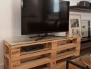 1001+ Idées | Meuble Tv Palette - Le Recyclage En Chaîne ... destiné Fabriquer Un Meuble Tv En Palette