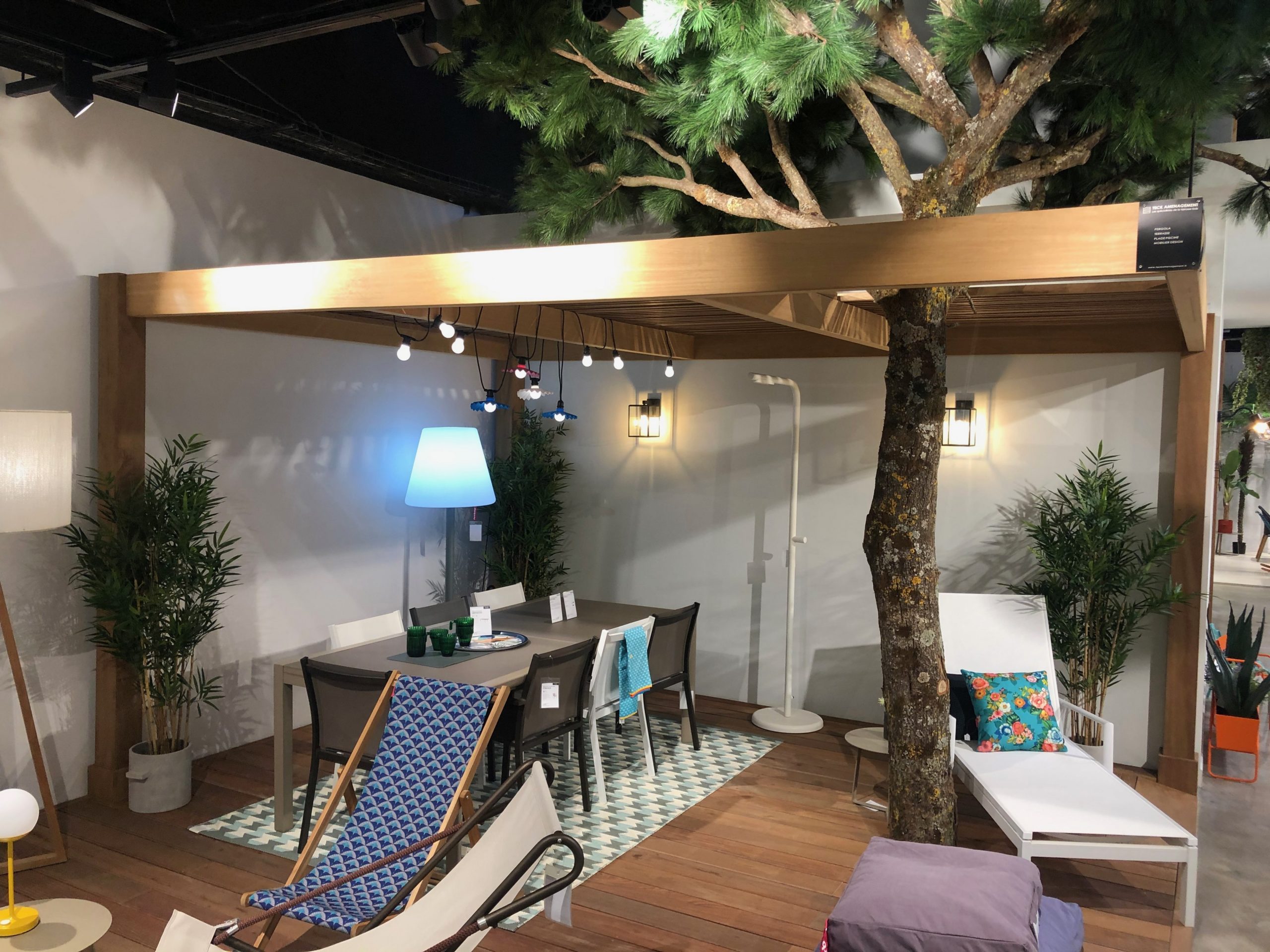 2019 Exposition Permanente Teck Amenagement Chez Griin À ... à Terrasse Bois Teck