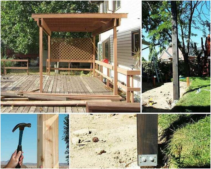 26 Majestic Plan Pour Fabriquer Une Pergola En Bois Photos ... pour Construire Une Terrasse En Palette