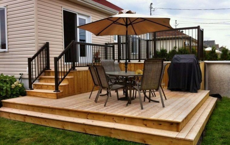 39 Creative Deck Patio Design You Should Try For Your ... tout Modele Terrasse Exterieur