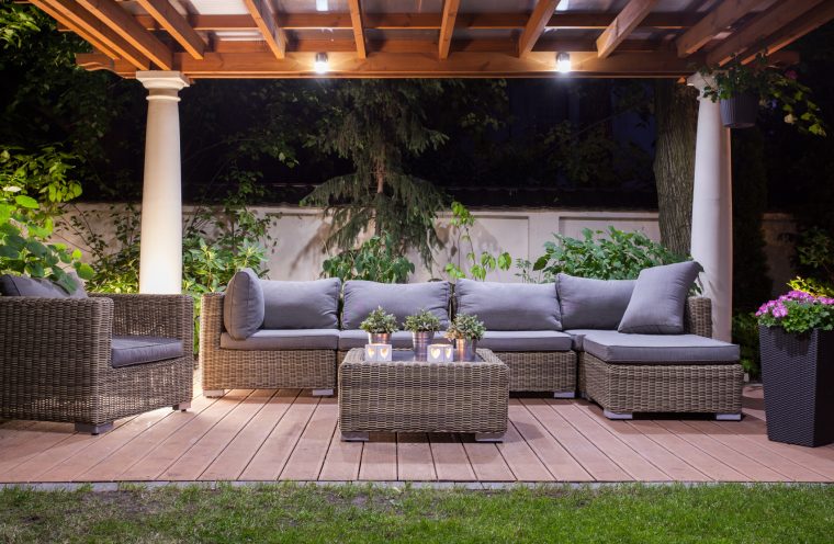 4 Idées D'Aménagement Pour Sa Terrasse - Passions Maison encequiconcerne Idee Terrasse Jardin