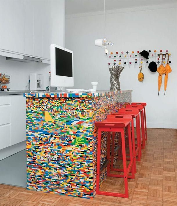 49 Utilisations De Lego Originales Et Utiles ! | Deco Lego ... intérieur Meuble En Lego