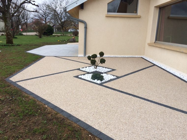 Aménagement De Terrasse Mixte - Cuinet à Dalles Pour Terrasse