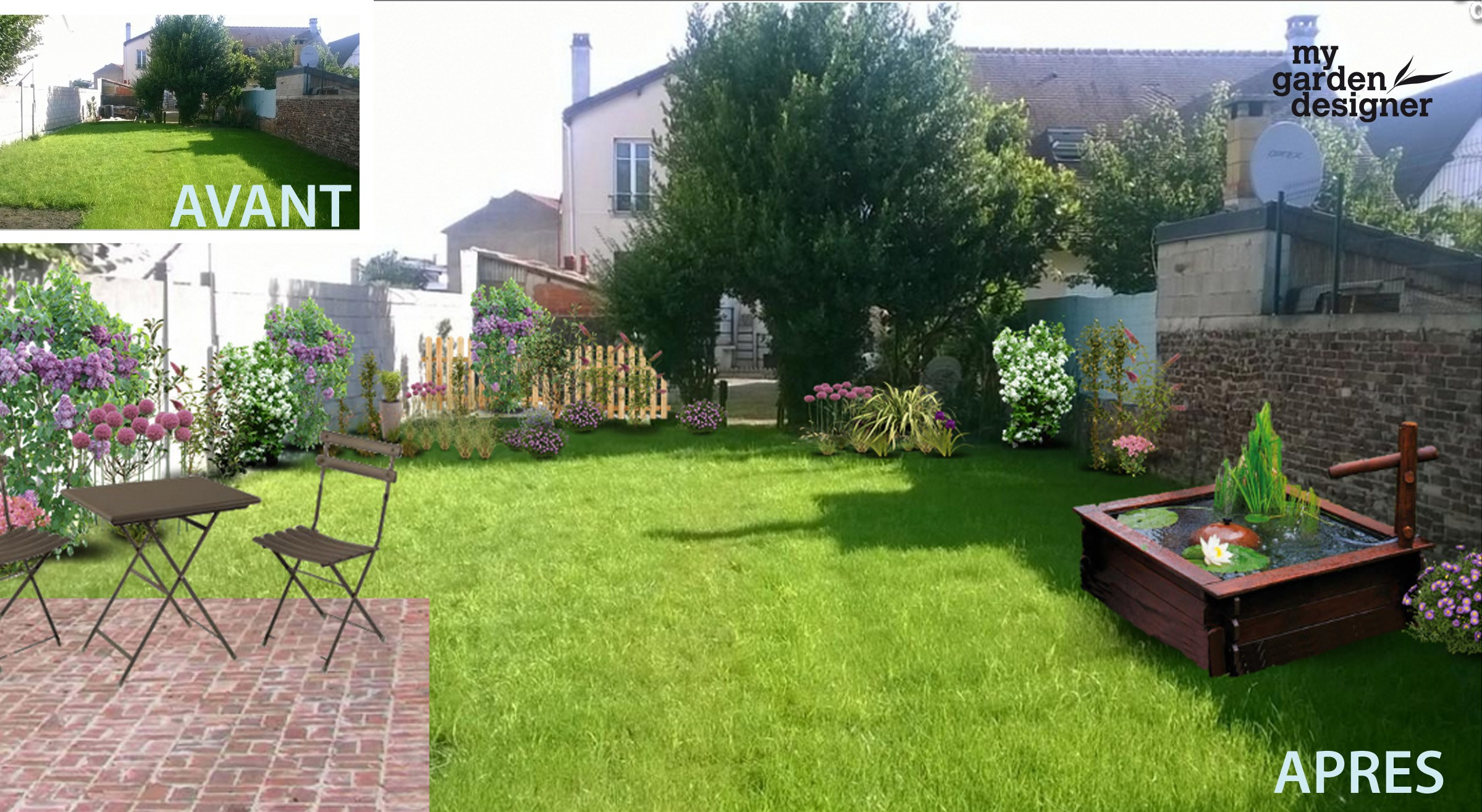 Amenagement Jardin 150 M2 pour Plan Amanagement Jardin