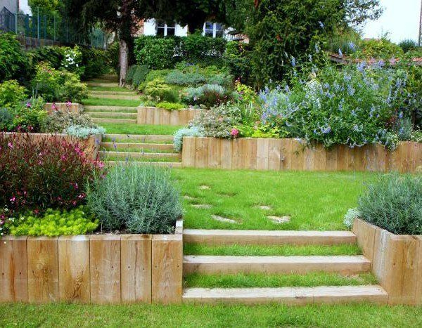 Amenagement Jardin Forte Pente - Le Spécialiste De La ... avec Amanager Un Jardin En Pente