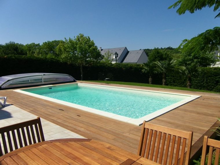 Amenagement Piscine Exterieur Bois destiné Piscine Terrasse Bois