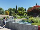 Bassin Et Rocaille, Architecture Paysagére. tout Plan De Jardin 3D