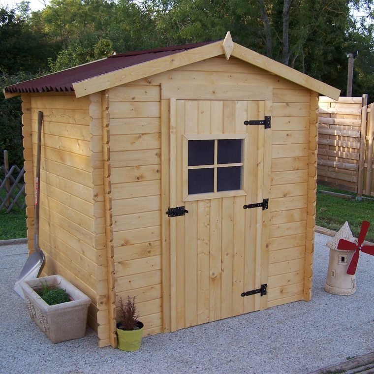 Cabane De Jardin Bois - Veranda Et Abri Jardin tout Chalet Jardin Pas Cher