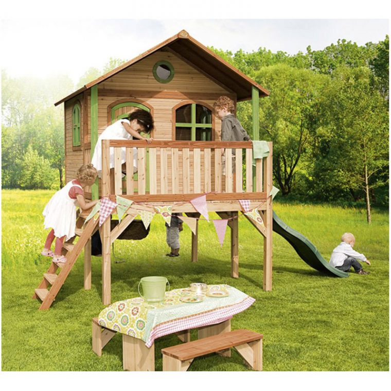 Cabane En Bois Pour Enfant - Sophie - Maisonnette En Bois ... encequiconcerne Cabane Bois Pas Cher