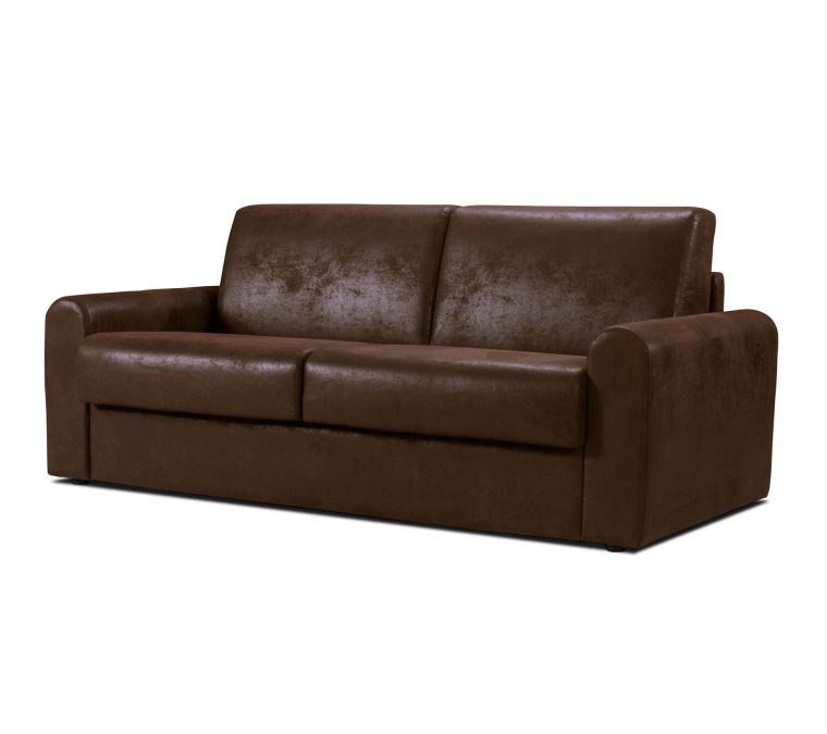 Canapé 3 Places Convertible Ned - Ouverture Express ... encequiconcerne Canape Convertible Couchage Quotidien