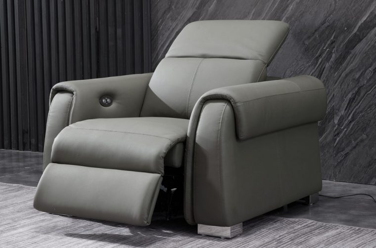 Canapé Électrique Haut De Gamme / Fauteuil 1 Place Avec 1 ... intérieur Fauteuil Relax Design Italien