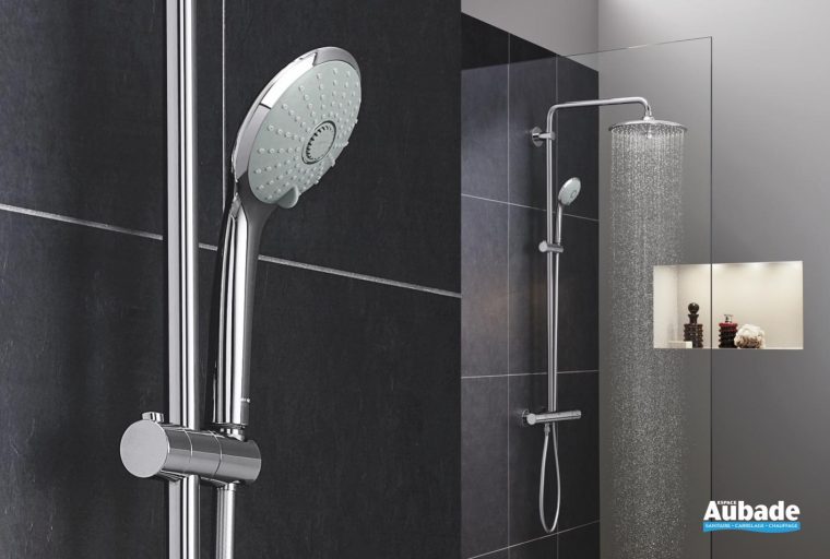 Colonne De Douche Euphoria System 260 De Grohe | Espace Aubade concernant Colonne De Douche D Angle Grohe