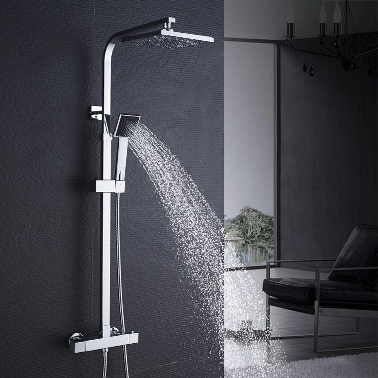 Colonne De Douche Hydromassante Grohe ... pour Accessoire De Douche Grohe