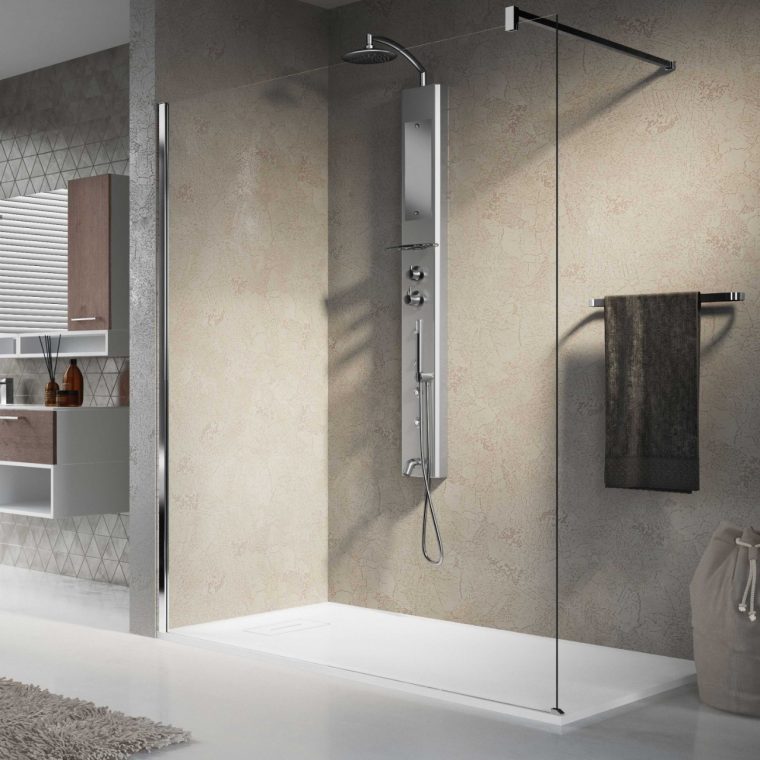 Colonnes De Douche Think 2 - Novellini avec Colonne De Douche Angle