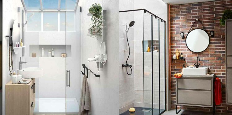Comment Aménager Une Douche Dans Une Petite Salle De Bains ... avec Comment Refaire Une Douche