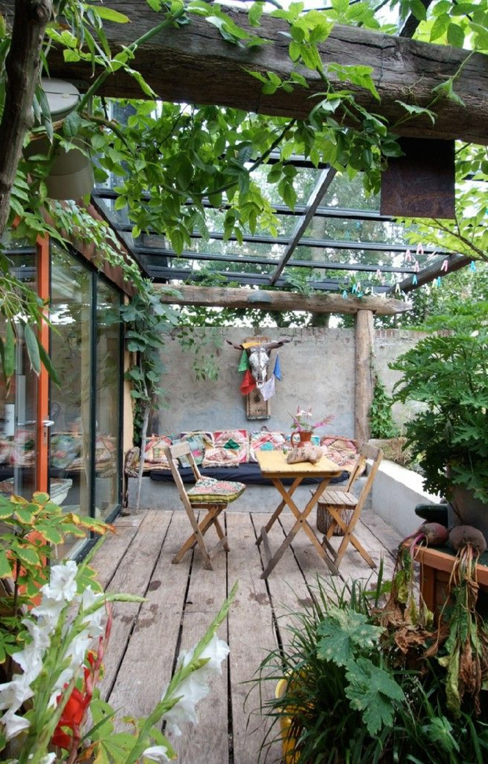 Comment Choisir Une Table Et Chaises De Jardin! avec Amenagement Terrasse Pas Cher