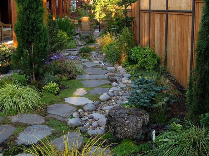 Comment Créer Un Jardin Alpin Sur Une Terrasse? - Elle ... intérieur Creer Un Petit Jardin