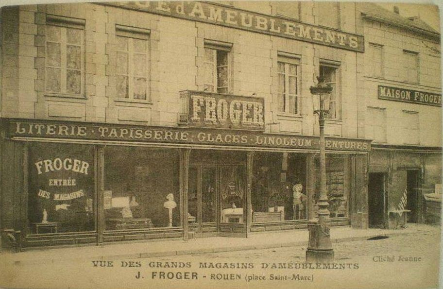 Commerces-Immarcescibles: Meubles Froger - Rouen concernant Magasin Meuble Rouen