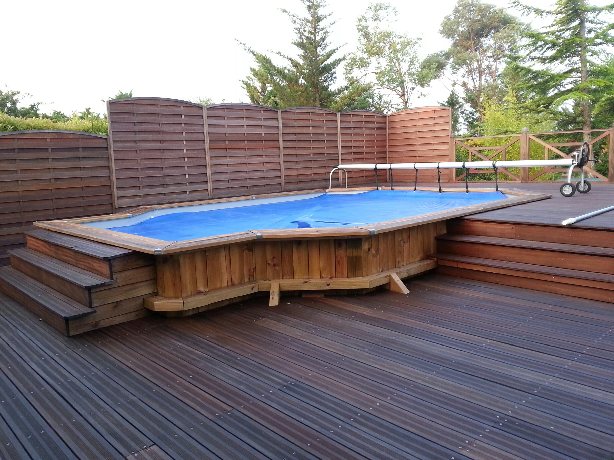 Construction Et Entretien D'Une Terrasse En Bois Exotique ... intérieur Bois Exotique Terrasse