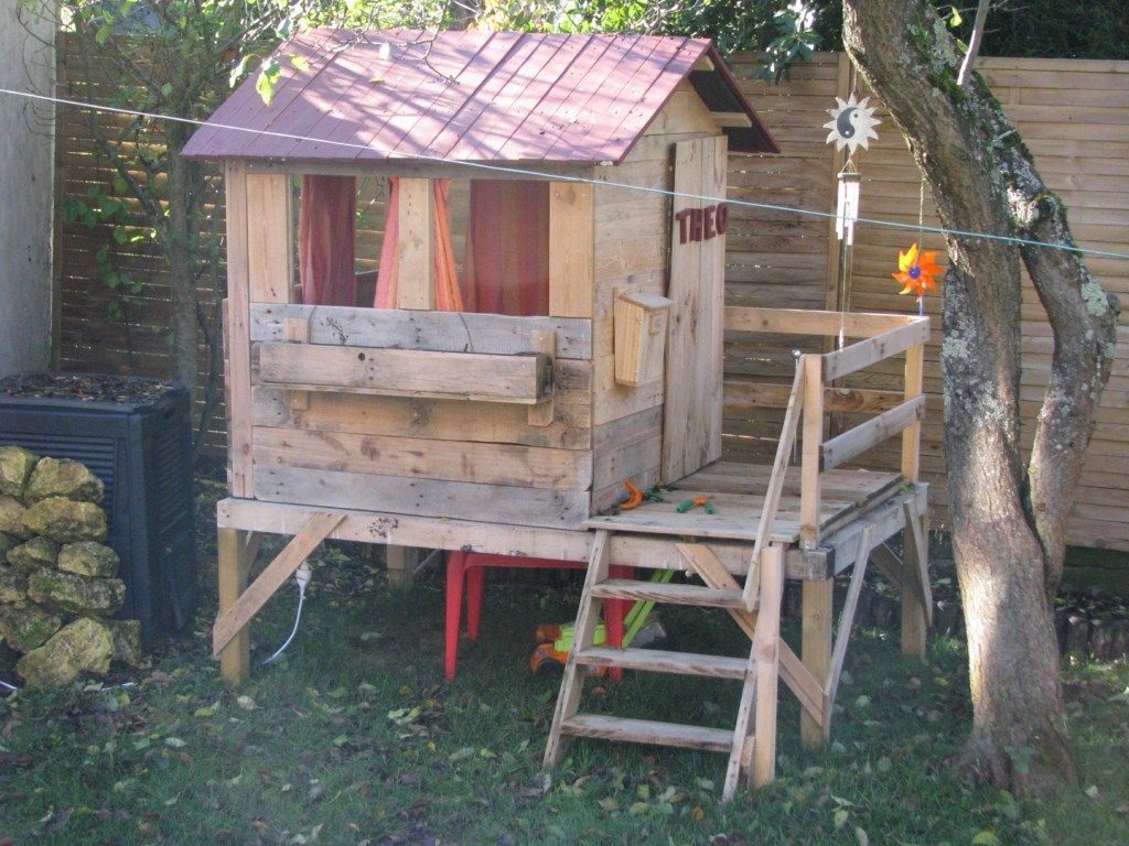 Country Selection | Bosch Diy | Backyard Fort, Play Houses ... dedans Cabane De Jardin Pour Enfants
