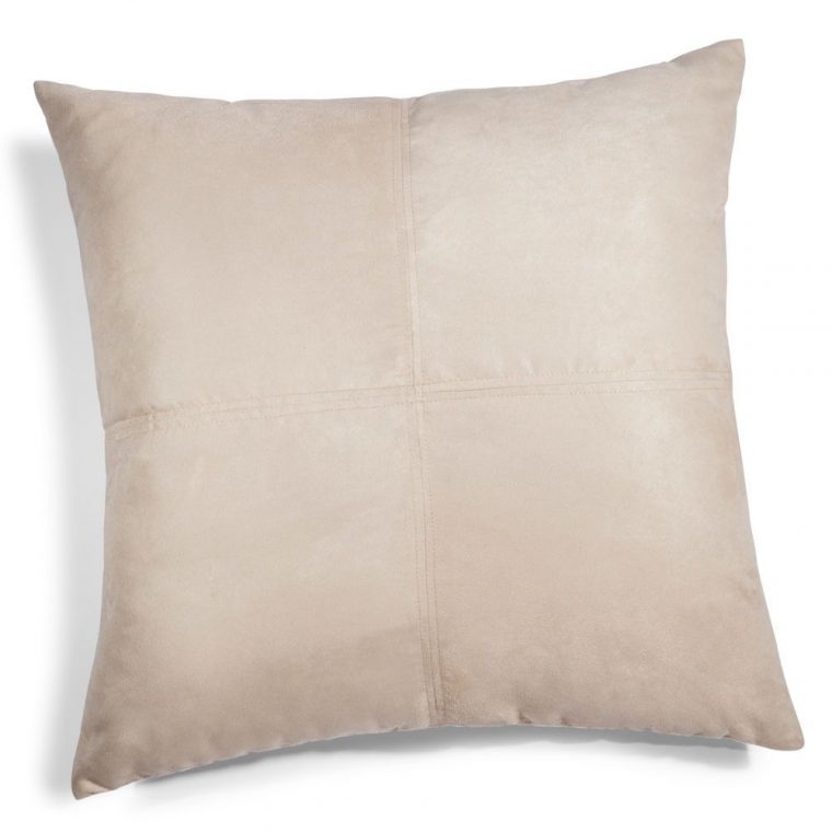 Coussin Écru 60X60 | Maisons Du Monde | White Pillow ... avec Housse Coussin Canape 60X60