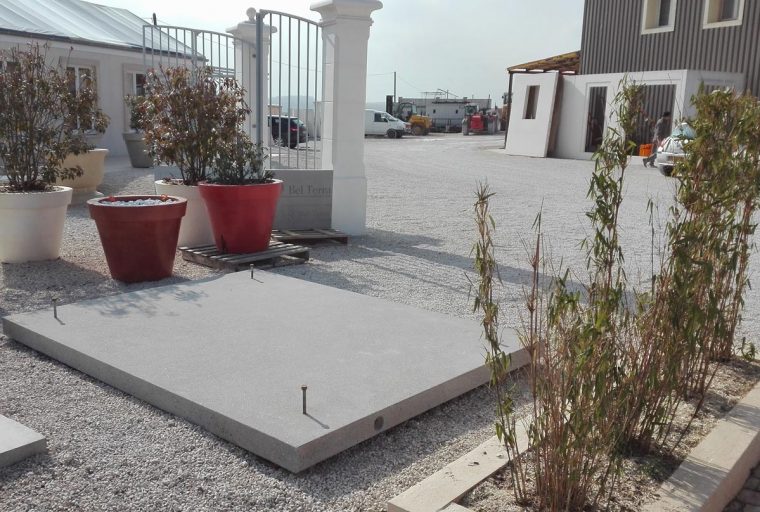 Dalle Béton Désactivé Grand Format; Dalle Géante 240 X 398 Cm à Terrasse Dalle Beton